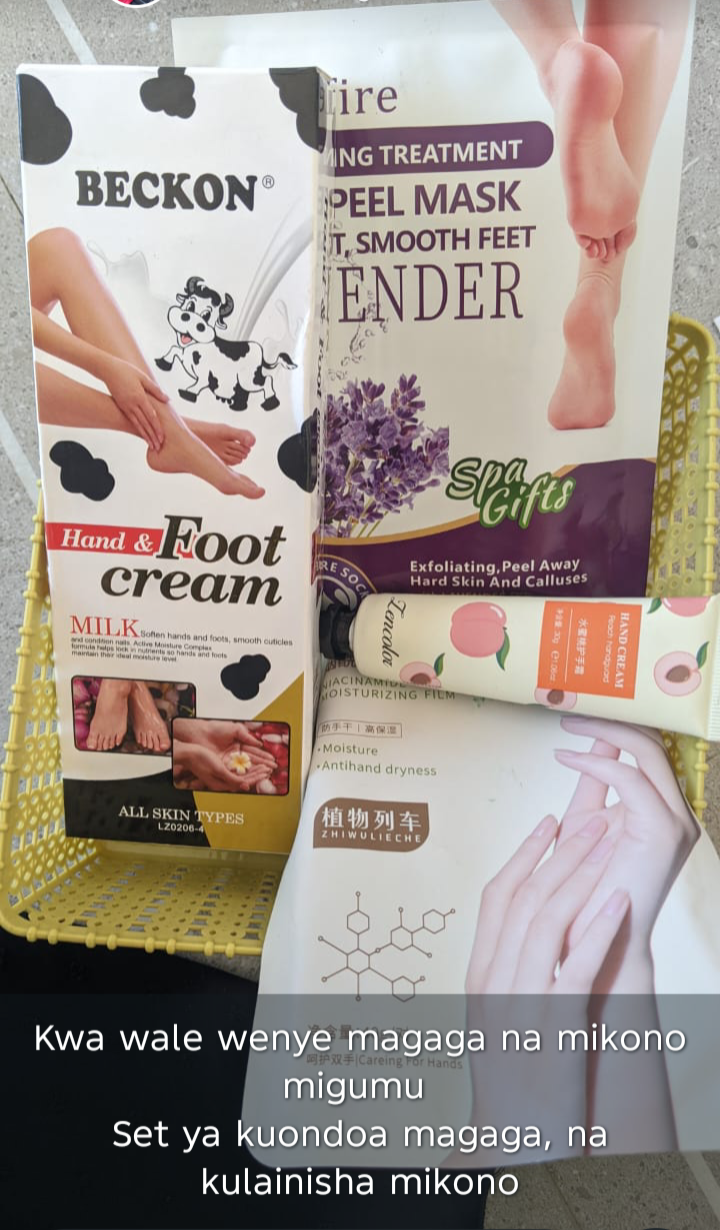 A set for soft feet